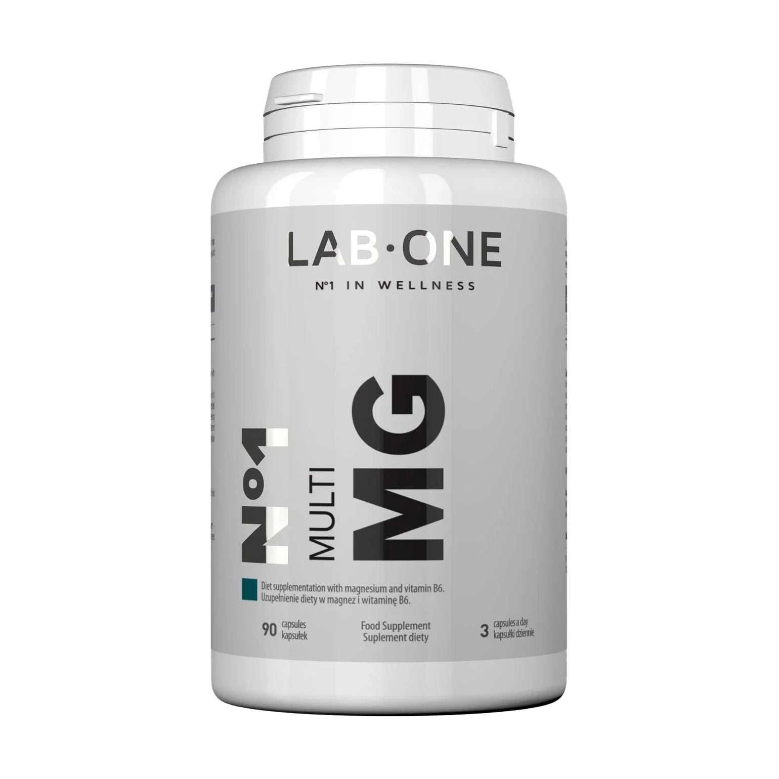 Магній Lab One N1 Multi Mg, 90 капсул